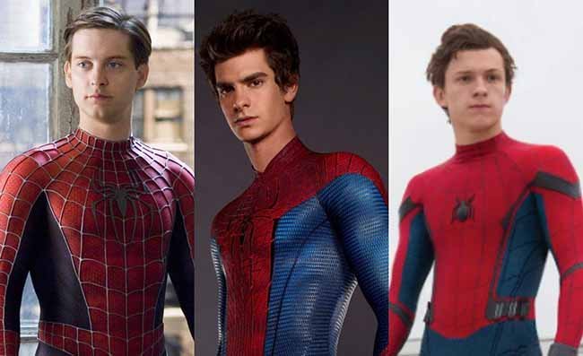 Spiderman Tobey dan Andrew
